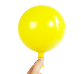 Image showing Baloon in Hand