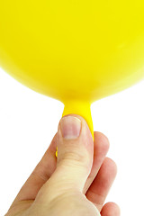 Image showing Baloon in Hand