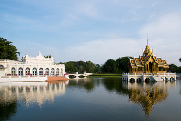 Image showing The Royal Summer Palace at Bang Pa In, Thailand