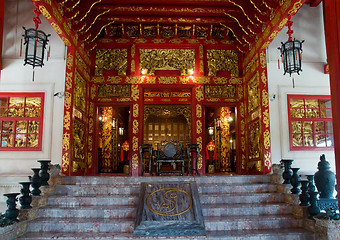 Image showing Chinese style building at the Bang Pa In Palace, Thailand