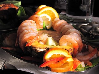 Image showing shrimp salad