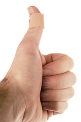 Image showing Thumb Bandage