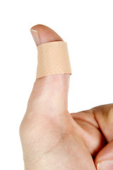 Image showing Thumb Bandage