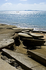 Image showing Susan Hoi Shell Fossil Beach Cemetery