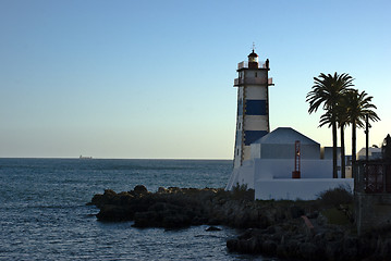 Image showing Lighthouse in Cascais