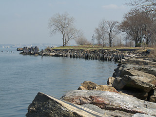 Image showing Staten Island coast