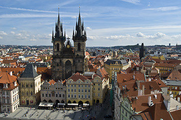 Image showing Old town square