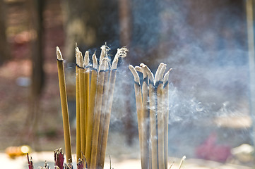 Image showing Incense sticks