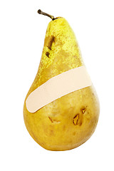 Image showing Damaged Pear