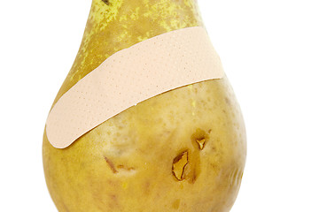 Image showing Damaged Pear