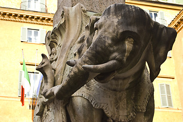 Image showing Bernini's elephant