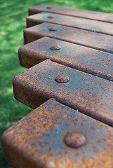 Image showing rusty table