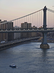 Image showing Manhattan bridge