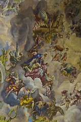 Image showing Biblical fresco