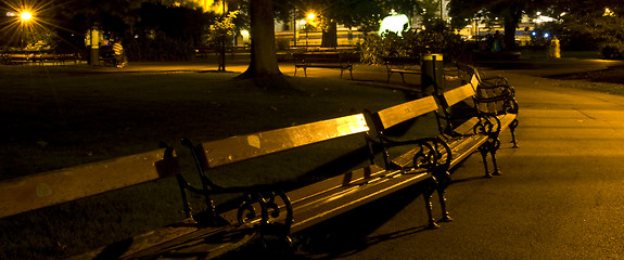 Image showing Benches