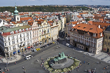 Image showing Old town square