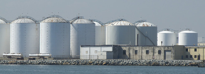 Image showing Silos