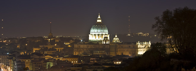 Image showing San Pietro at night