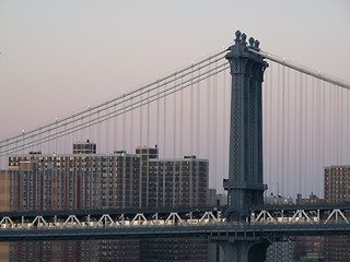 Image showing Williamsburg Bridge