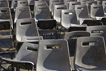 Image showing Grey chairs