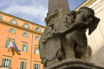 Image showing Bernini's elephant