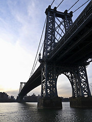 Image showing Williamsburg Bridge