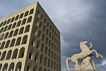 Image showing Palazzo della Civita del Lavoro