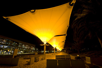 Image showing Yellow roofs