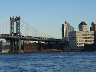 Image showing Manhattan bridge