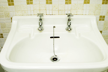 Image showing Old Fashioned Sink