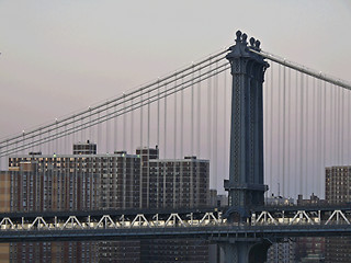 Image showing Manhattan bridge