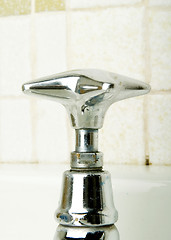 Image showing Retro Sink Faucet