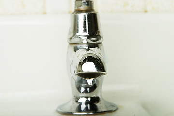 Image showing Retro Sink Faucet