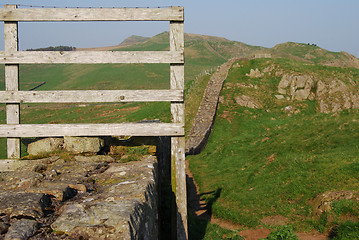 Image showing Hadrian's wall