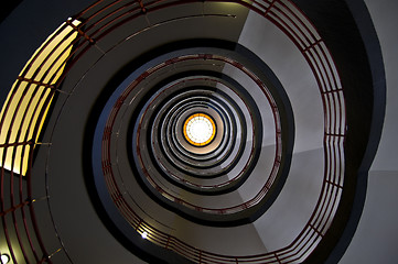 Image showing Spiral staircase