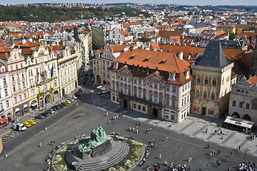 Image showing Old town square