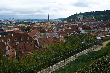 Image showing View over Prague