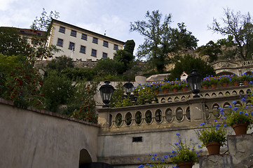 Image showing Castle garden