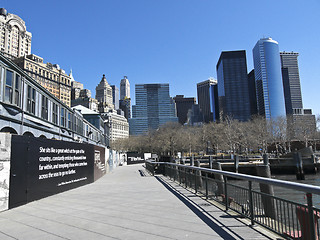 Image showing Battery Park City