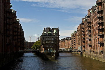 Image showing Speicherstadt