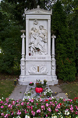 Image showing Schubert's grave