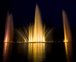 Image showing Water show