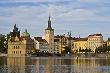 Image showing Prague and the Vltava