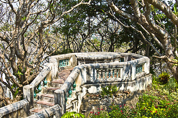 Image showing Garden of Phra Nakhon Khiri