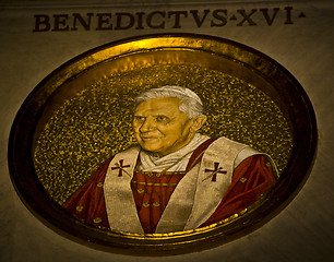 Image showing Pope Benedict XVI