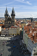 Image showing Old town square