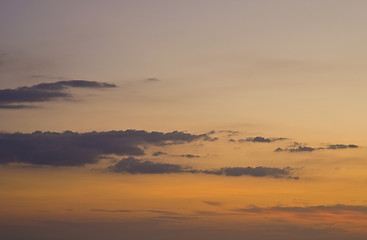 Image showing Sunset in Khao Lak