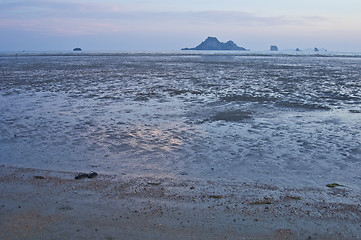 Image showing Sunset at the Andaman Sea