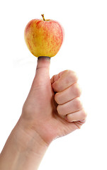 Image showing Thumb on Apple