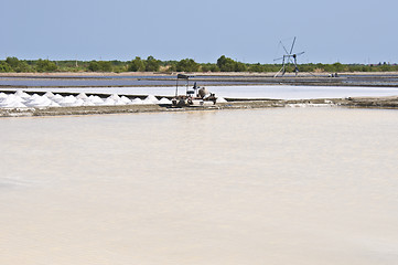 Image showing Saline